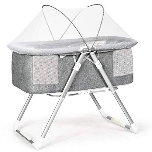 Infans 2 In 1 Rocking Bassinet For Newborn Baby One Second Fold