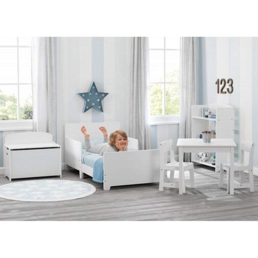 Delta Children MySize Toddler Bed, Bianca White - Image 4