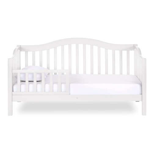 Austin Toddler Day Bed in White, Greenguard Gold Certified 54x30x29 Inch (Pack of 1) - Image 4