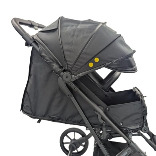 Double Stroller Side by Side Double Stroller Newborn and Toddler, Swivel Wheels, One Hand Folding, Compact Size, from birth up to 48.5 lbs per seat - Image 5