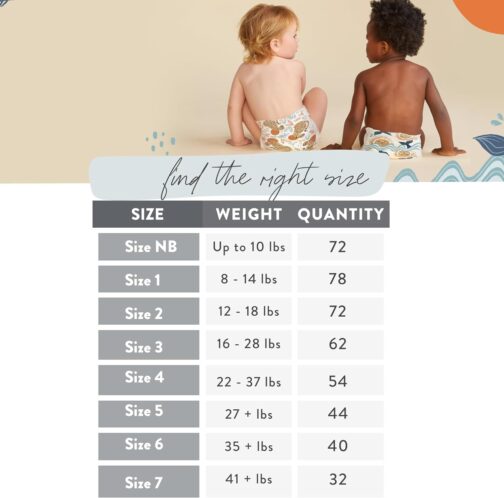 The Honest Company Clean Conscious Diapers | Plant-Based, Sustainable | Above It All + Pandas | Club Box, Size Newborn, 72 Count - Image 5