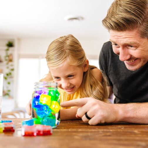 Glo Pals Water-Activated Light-Up Cubes for Sensory Play – 12 Pack - Image 4